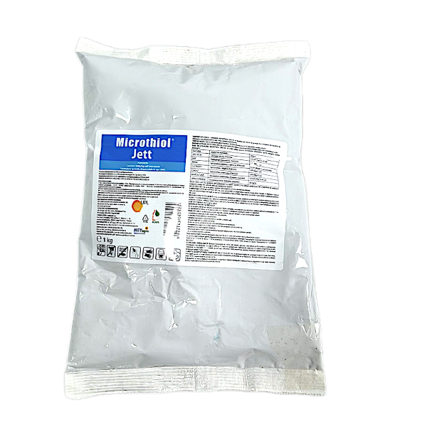 Microthiol Jett 1kg – Fungicid cu sulf 800 g/kg pentru făinare | Viță de vie, pomi, legume