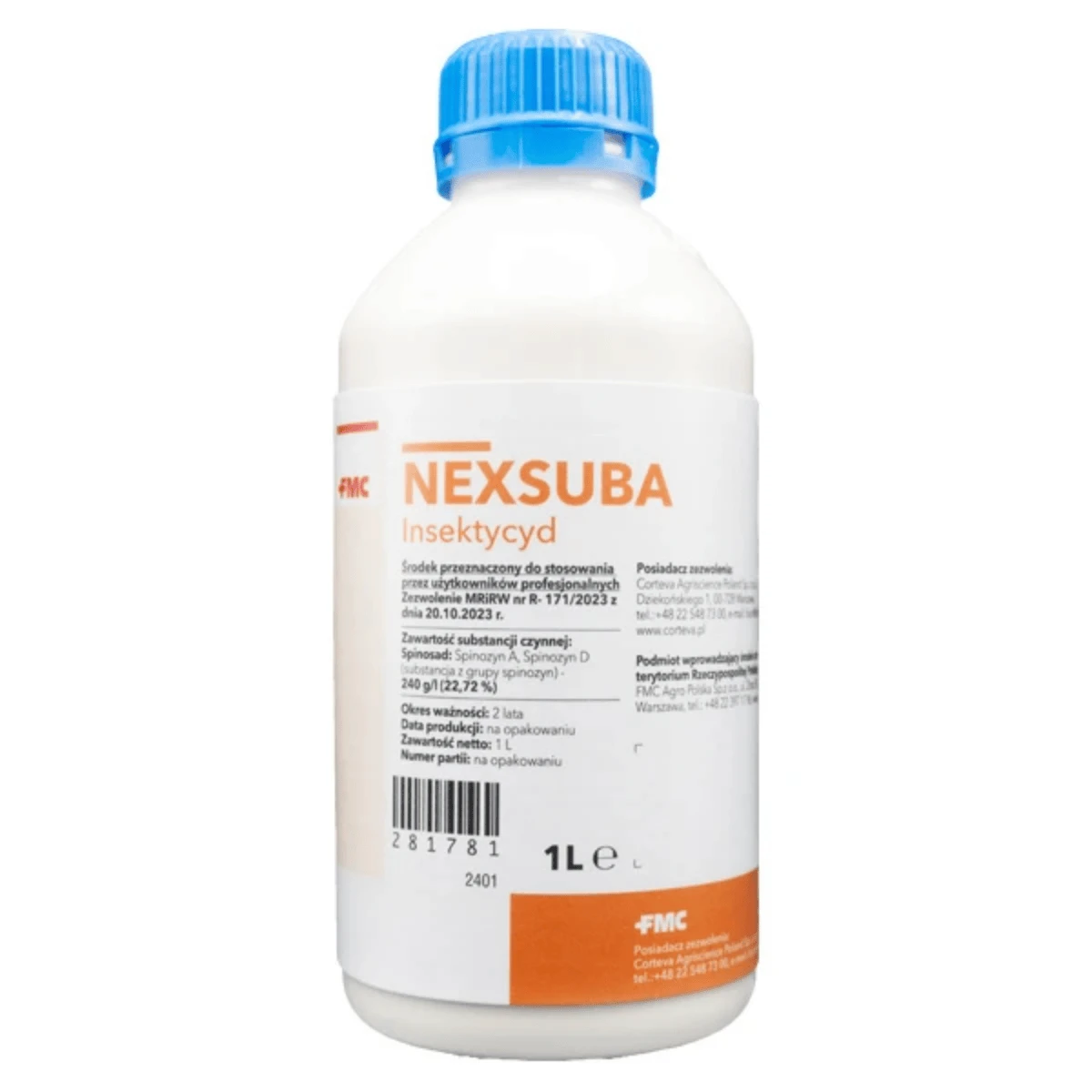 Nexsuba 1L – Insecticid sistemic pentru combaterea afidelor, tripsilor și musculiței albe la legume, pomi fructiferi și culturi agricole