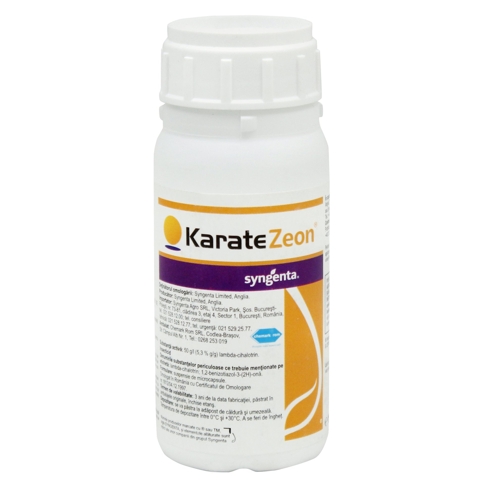 Karate Zeon 50 ml – Insecticid pentru Gândacul de Colorado, Afide și Omizi la Cartof, Legume și Pomi