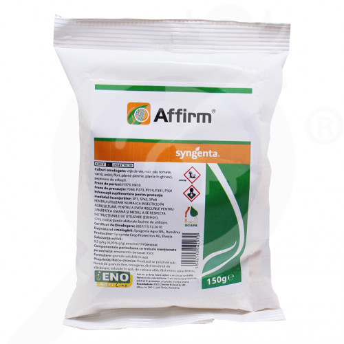 Affirm 150 g – insecticid pentru omizi la tomate, ardei, varză și viță-de-vie