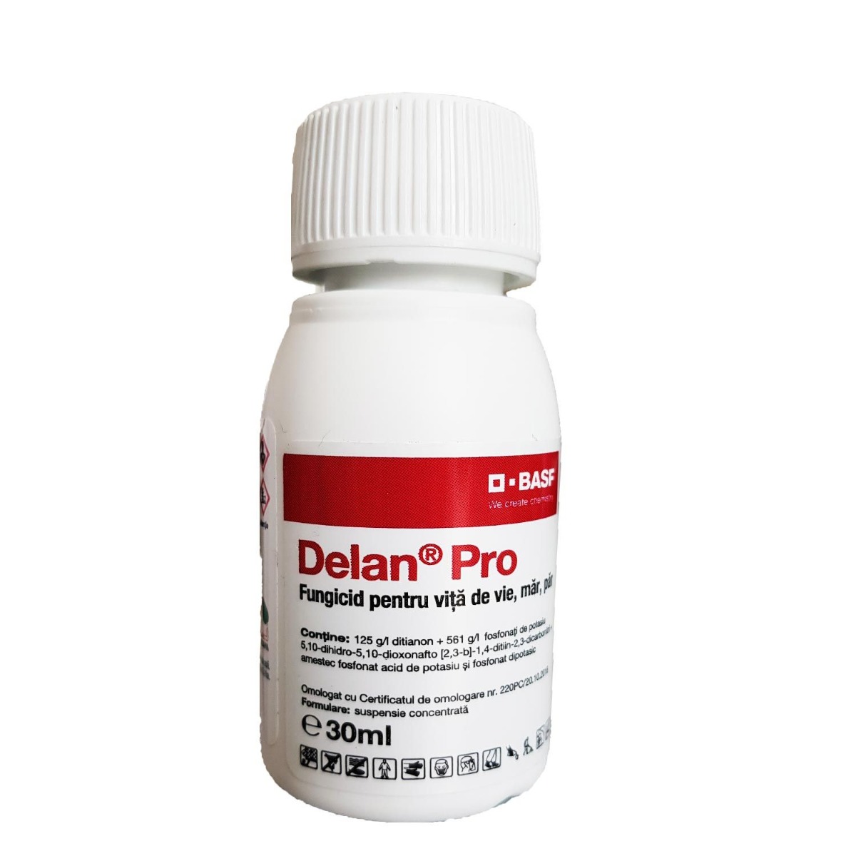 Delan Pro 30 ml – Fungicid BASF pentru combaterea rapănului la măr și păr