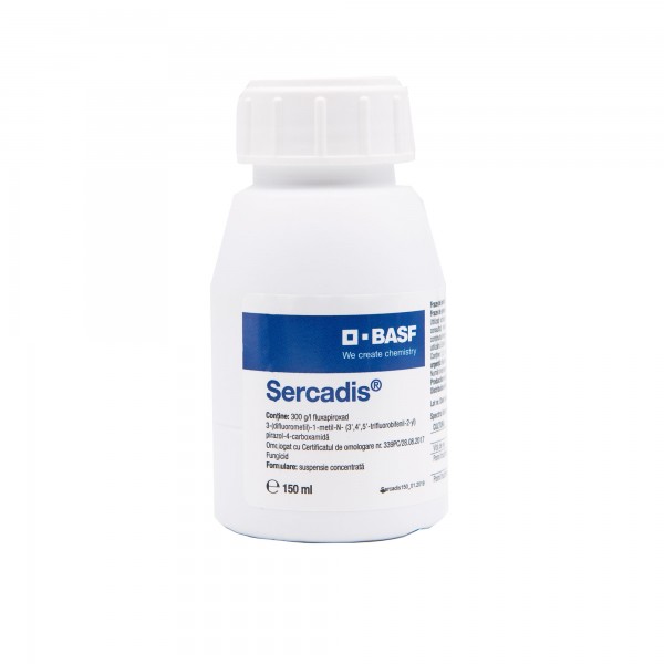 Sercadis 150 ml – Fungicid sistemic BASF pentru combaterea rapănului la măr