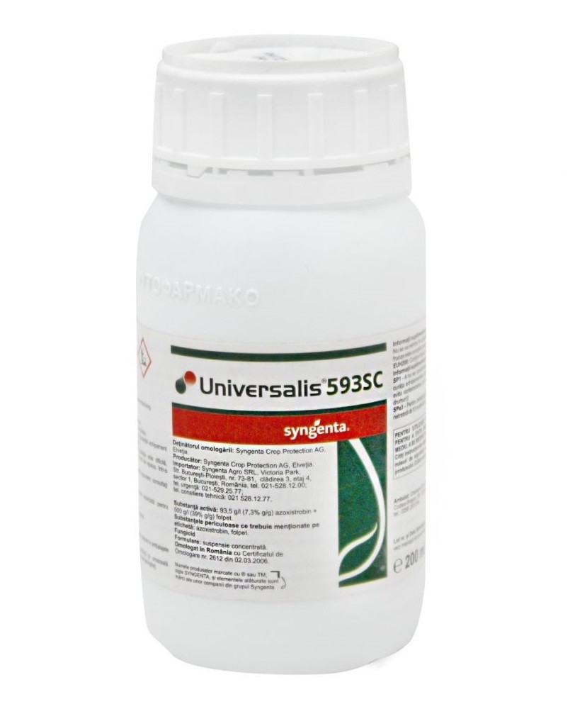 Universalis 200 ml – Fungicid Syngenta pentru combaterea manei la viță-de-vie