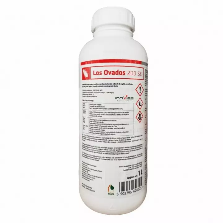Insecticid LOS OVADOS 200 SE - 1 Litru, Innvigo, Mar, Par, Cires, Cartof, Vinete, Ardei, Grau, Cereale paioase