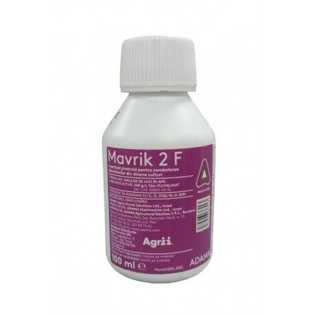 Mavrik 100 ml – Insecticid pentru Afide, Trips și Dăunători la Legume, Pomi și Viță-de-Vie