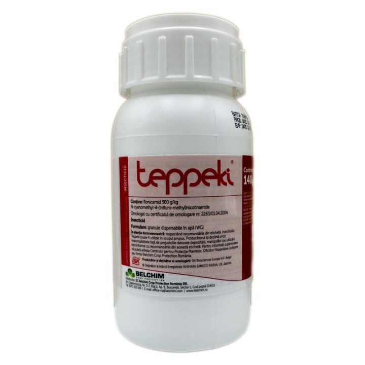 Teppeki 140 g – Insecticid sistemic cu Flonicamid pentru combaterea afidelor la cereale, cartof, legume și pomi fructiferi